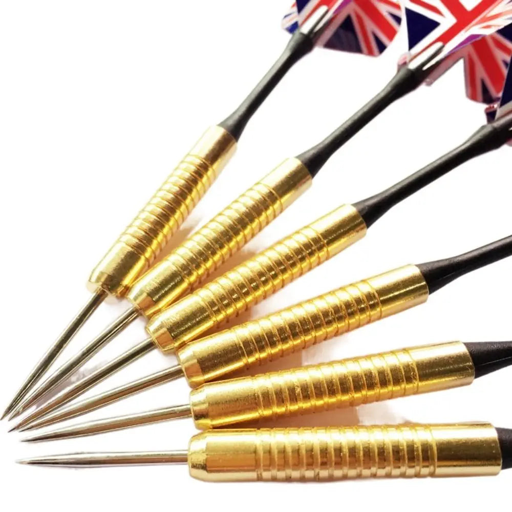 12PCS Steel Tip Tip Darts Set Anti-slip Precision Flying Dart Tungsten Tip Portable Professional Dart Needle Flying Sport