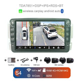 Android 13.0 8G+128G Carplay Auto 8" IPS DSP Car DVD Player GPS WIFI Bluetooth RDS Radio For Benz W209 W163 W203 W168 Viano Vito