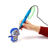 Ultimate 3D Drawing Pen with OLED Display - Adjustable Speed & Temperature for PLA/ABS Filament - Perfect DIY Gift for Kids!