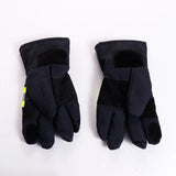 Fireproof Safety Gloves Black Reflective Belt Fire Gloves Protection Supplies For Welding And Cold Weather Firefighting Gloves