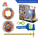 Infinity Nado 3 Athletic Series-Super Whisker Spinning Top Gyro With interchangeable Stunt Tip Metal Ring Launcher Anime Kid Toy