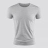 Men's Basic T-shirt Solid Color Short Sleeve Tee Summer Plain Casual Gym Muscle Crew Neck Slim Fit Tops T Shirts Male Clothing