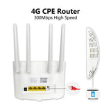 4G Wireless Router 150Mbps Network Modem4G Wifi Router With SIM Card Portable CPE Wireless Mobile Wi-fi Hotspot Networking Modem