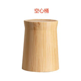 Creative Solid Wood Stool Log Pouf Sitting Stool Household Side Table Stump Hotel Decoration Coffee Table Creative Round Stool