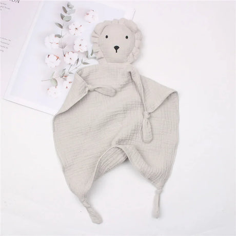 Name Personalized Baby Comforter Blanket Cotton Newborn Baby Saliva Towel Sleeping Doll Kid Sleep Toy Soothe Appease Towel