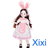 Attractive Eyes 1/6 Bjd Byte Dolls For Kid Girls Birthday Gift Ball-jointed Anime Figure Doll 30cm with Dresses Clothes Dress Up