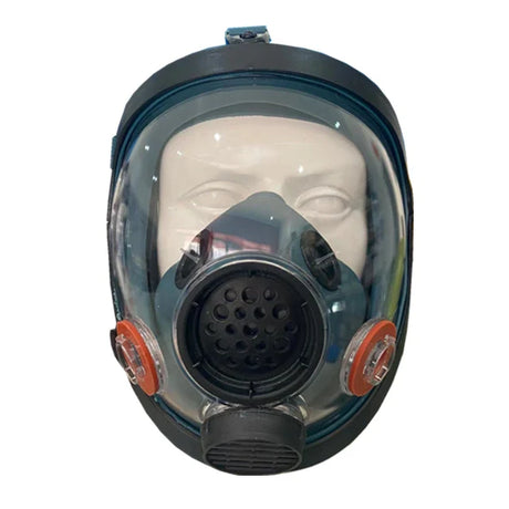 Protective mask, spray painted, chemical fire protection, wide field of view, full face mask, acid and alkali gas, 6800 gas mask