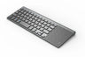 Slim 2.4G Wireless Keyboard with Touchpad Mouse Number Numeric USB Wireless Keypoard for Android Windows Desktop Laptop TV Box