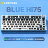 LEOBOG Hi75 Sugar65 Custom Mechanical Keyboard Aluminum Kits Hot Swap Wired Gaming Keyboard RGB Gamer Gasket Keyboard With Knob