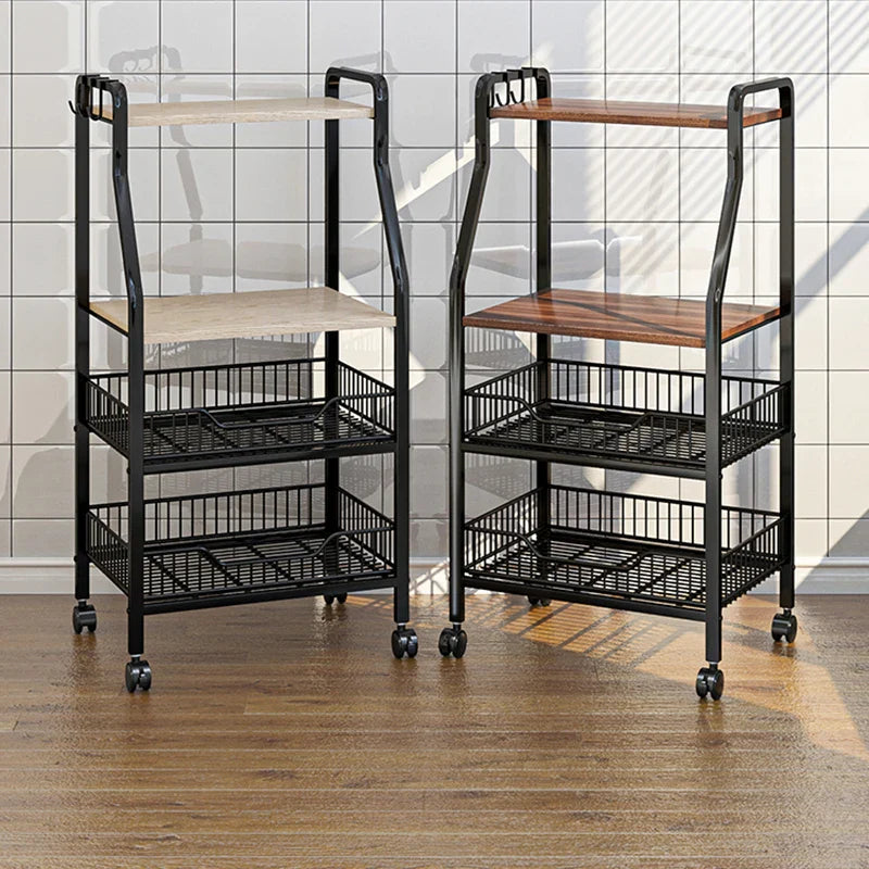 Bakers Trolley Kitchen Islands Shelves Storage Trolley Kitchen Islands Spice Shelf Mueble Cocina Auxiliar Kitchen Equipment