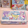 9Pcs/Set Sanrio Set Kuromi Eraser Pencil Sticky Note Correction tape Stationery Set Kids Top School Office Writing Supplies Gift