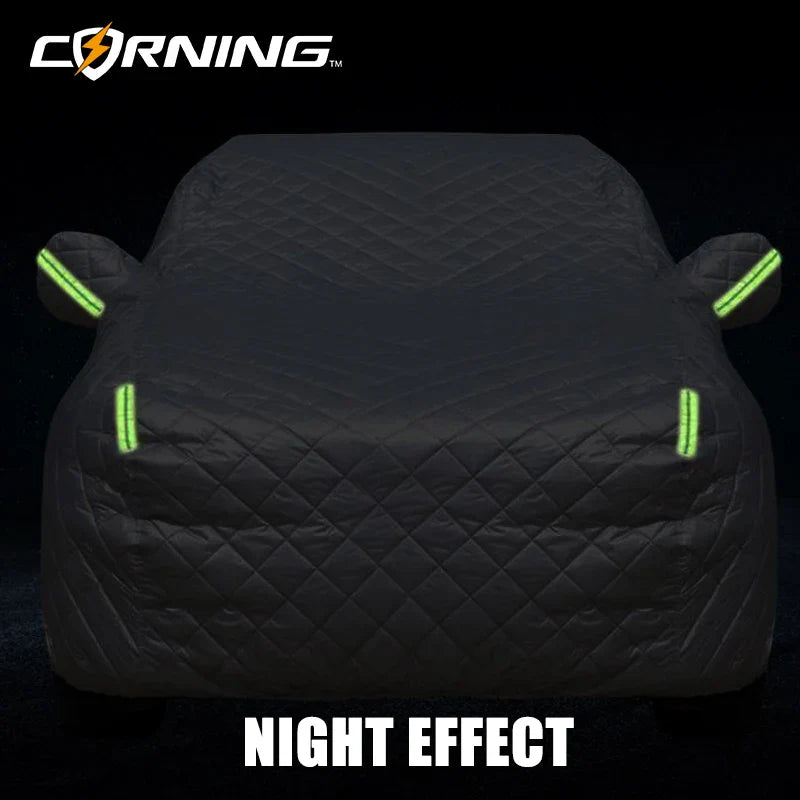 Winter Car Cover Outdoor Cotton Thickened Awning For Car Anti Hail Protection Snow Covers Sunshade Waterproof Dustproof for SUV