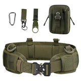 Men's Waist Belt Set Military Outdoor Hunting Tactical Multi-functional Combat Survival High Quality Marine Corps Style