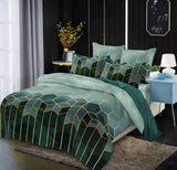 2/3 Pcs Luxury Duvet Cover Set Fashion Geometry  Bedding Sets Comforter Duvet Cover Pillowcase Home Textiles