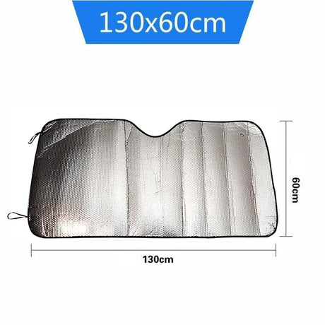 Car Front Window Sunshade UV Protection Retractable Shade Sun Protector Windshield Visor Cover Auto Curtain Sunshade Accessories