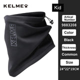 KELME KIDS Children Bandana Neck Warmer Winter Windproof Tube Scarves For Face Soft  Half Mask Gaiter Wind Face Protection