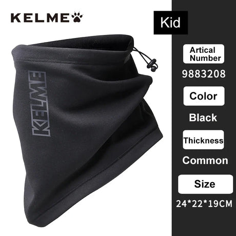 KELME KIDS Children Bandana Neck Warmer Winter Windproof Tube Scarves For Face Soft  Half Mask Gaiter Wind Face Protection