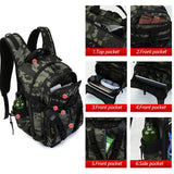 Fishing Lure Bag Camping Backpack Men Sports Tactical Shoulder Bait Box Pack Outdoor Handbags Hiking Molle Sports Military Bags