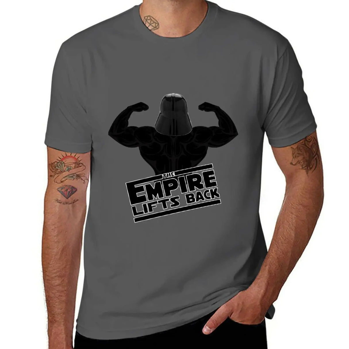 The Empire Lifts Back T-Shirt plus size tops oversized heavyweights mens plain t shirts