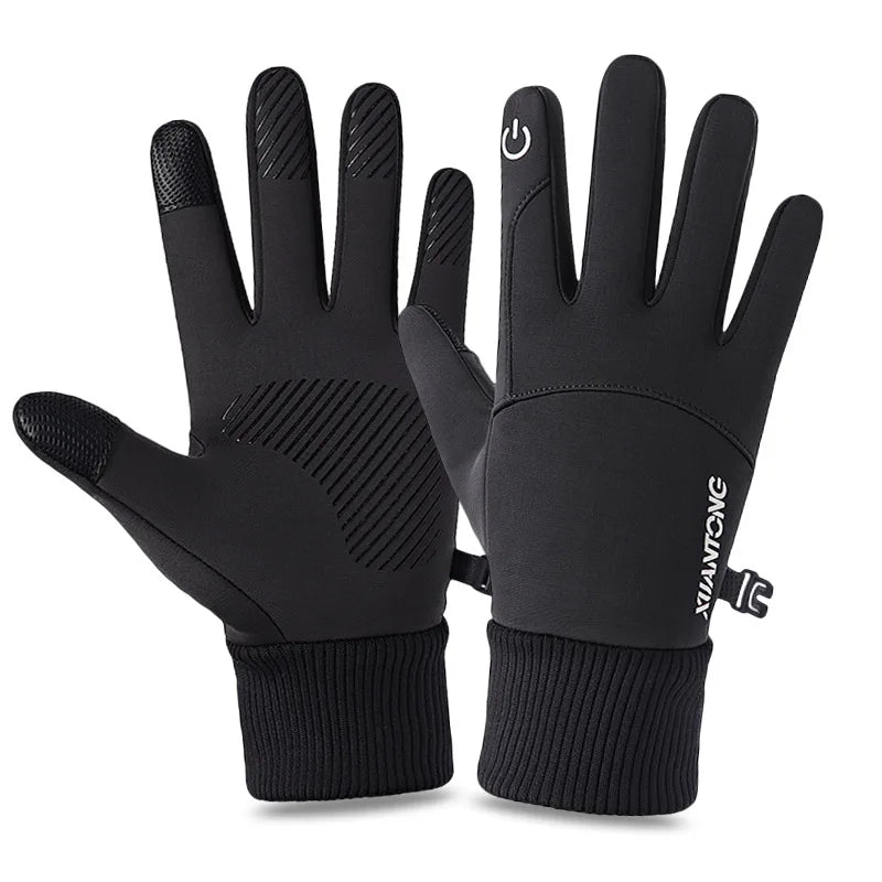 2022 Winter Waterproof Hiking Skiing Touch Screen Gloves for Men Women Outdoor Cycling Tactical Gloves Windproof