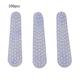 Pack of 100 Convenient Covers Hanger Antislip Strips Adhesive Tape for Easy to Install Closet Coat Rack