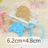 Genshin Impact Neuvillette Cake Tool Animal Cookie Cutter Christmas Cutters Biscuit Stamp Fondant Mould Baking Sugarcraft Molds