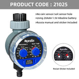 Garden  Water Timer Ball Valve Automatic Electronic Watering Timer Home Garden Irrigation Timer Controller  System #21025