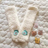 Korean Baby Socks Long Warm Thicken Cartoon Bear Rabbit Floor Socks for Boys Girls