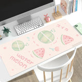 Mouse Pad Gaming Kawaii Cute Fruit XL Custom Computer Mousepad XXL keyboard pad Office Carpet Soft Office Accessories Mice Pad