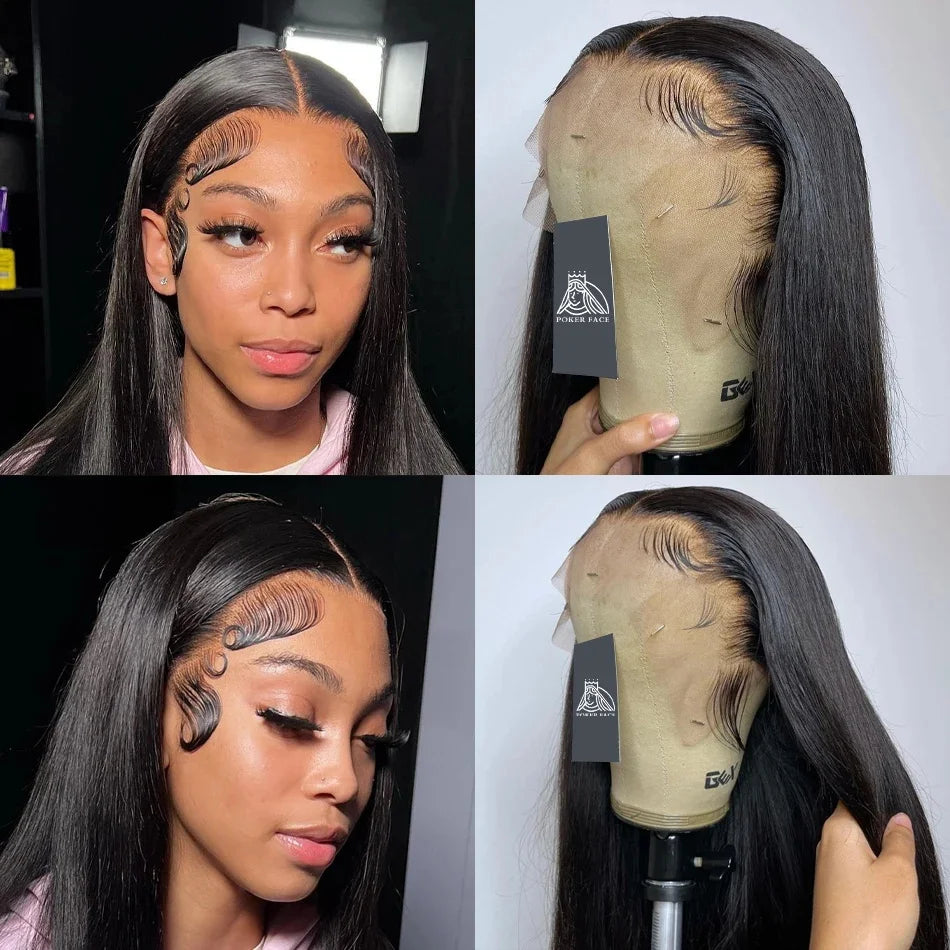 34 30 Inch Bone Straight Hd Lace Front Wigs Human Hair Wig 13x4 13x6 360 Transparent Lace Frontal Wig Brazilian For Black Women