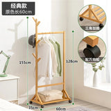 Wooden Boutique Coat Stand Floor Pants Bag Cheap Hotel Clothes Hanger Garden Shoe Shelf Towel Hook Rack Para Ropa Room Furniture