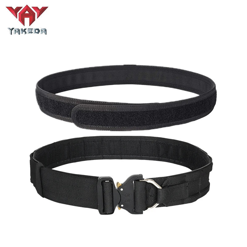 Yakeda Army User Outdoor Black Hunting Tactics Law Enforcement Duty Security Traffic Police air gun Belt