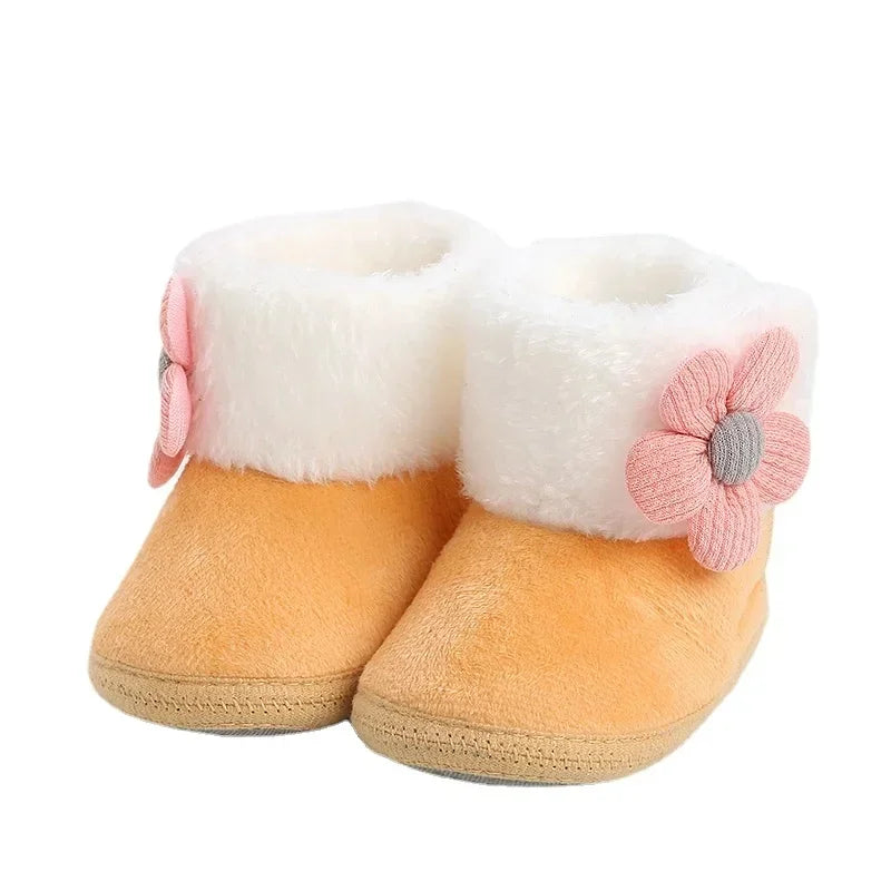 NEW Newborn Baby Socks Shoes Boy Girl Toddler First Walkers Booties Cotton Soft Anti-slip Warm Infant Crib Shoes