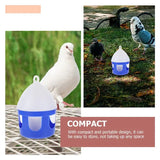 2 Pcs Pigeon Supplies Convenient Bird Water Feeder Supply Cage Feeding Container Dispenser Portable Automatic Bird Feeder Bowl