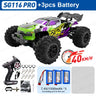 ZLL SG116 MAX RC Car Brushless 4WD RC Car 80KM/H Professional Racing Car 2.4G High Speed Off-Road Drift Cars Remote Control Toys