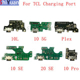 USB Charging Port Connector Board Flex Cable For TCL10L Plex 10 SE 20 SE 10 Pro T770 T790 T780 T766 T671 T799