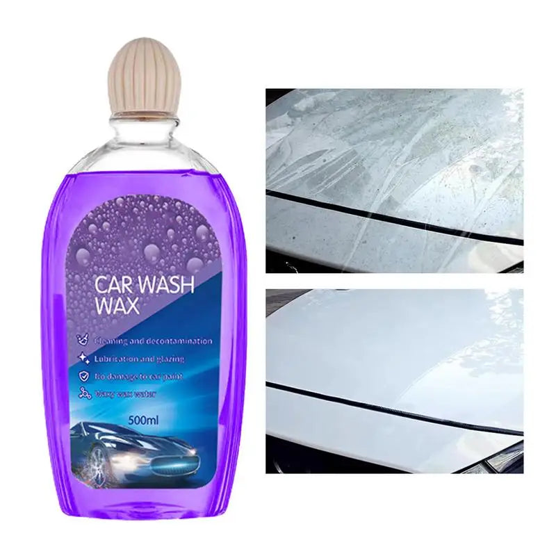 Car Wash Cleaning Agent Auto Foam Liquid Wax Auto Detailing Care Protection Products Plastic Wax Polish auto Wash Liquid Wax