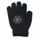 1 Pair Figure Skating Gloves Skating Non-slip Winter Warm Stretch Glove Children Outdoor Sports Fitness Accessories S M L