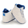 Newborn Boys' Middle top and High top fashion sneakers Boys' and Girls' casual soft cloth bottom anti slip First Walkering shoes