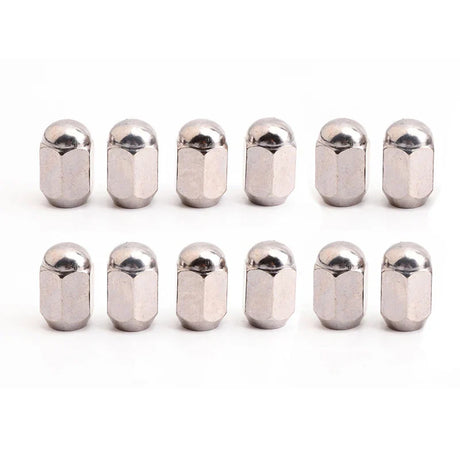 M10X1.25 Chrome Wheel Hub Nut Fit For ATV Scooter Buggy UTV Quad Bike Vehicle Moto Alloy Aluminum Rim Wheel Accessories