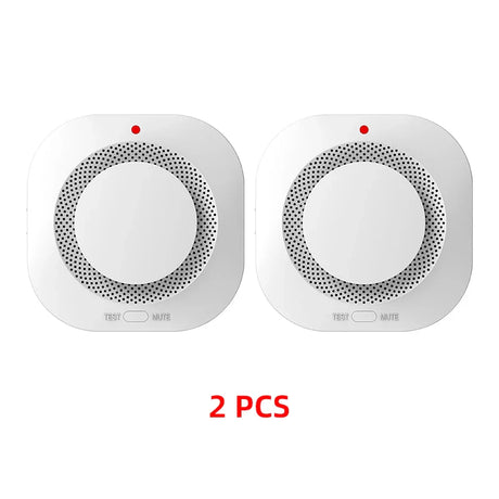 New Smoke Detector Wireless 433mhz Real-time Detection Fire Protection Alarm Sensor For Home Security Smoke Alarm Fire Equipment