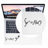 Funny Adult Math Formula Vinyl Trackpad Laptop Sticker for Macbook Air 13 Pro 14 16 Retina 12 15 Inch Mac Tablet Notebook Decal