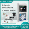 CONTEC TLC 9803 Dynamic ECG Monitor System 24 Hours Recorder Holter TLC9803 Complimentary Additional Cable And Electrodes