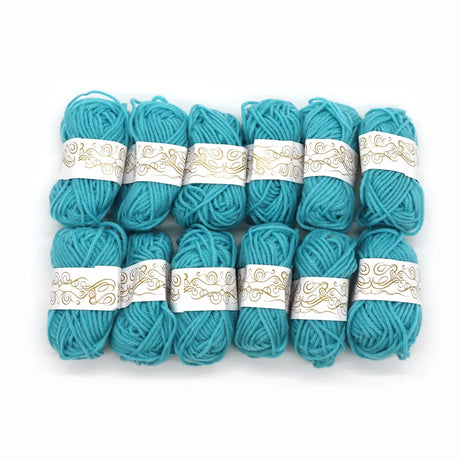 12Ball/Set High Quality Warm DIY Milk Cotton Yarn Baby Wool Yarn For Knitting Hand Knitted Yarn Knit Blanket Crochet Yarn