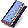 2024 Classic 100% Genuine Leather Fashion Women's Wallet Female Clutch Purse Long Wallet Women's Purses Money Bag Coin Purse