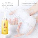 Sulfur Mite Remover Shower Gel Deep Cleansing Body Acne Removal Oil Moisturizing Exfoliating Body Care Shower Gel  Body Wash