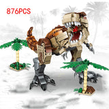 Jurassic Dinosaurs World Animal Park Blocks Building Brick Dinosaur Figures City Dino Robot Dinosaurios Toys For Children Gifts