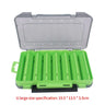 Fishing Tackle Box Lure Storage 14 Compartments Double Sided Open Case Strength Container Baits Gear Accesorios Pesca Tools Set