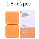 비누 Kojic Acid Scrub Soap Glutathione Skin Lightening HandMade Coconut Ginger Soap Skin Bleaching Brightening Body Face Care