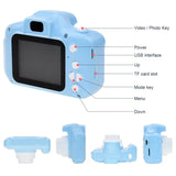 Cute Cartoon Full HD Video Digital Camera Instant Mini Camera Children Fun Birthday Gift Portable Sports Photo Camera